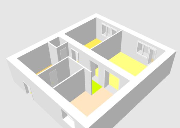 2-izbový byt V.Krtíš, ul. Školská