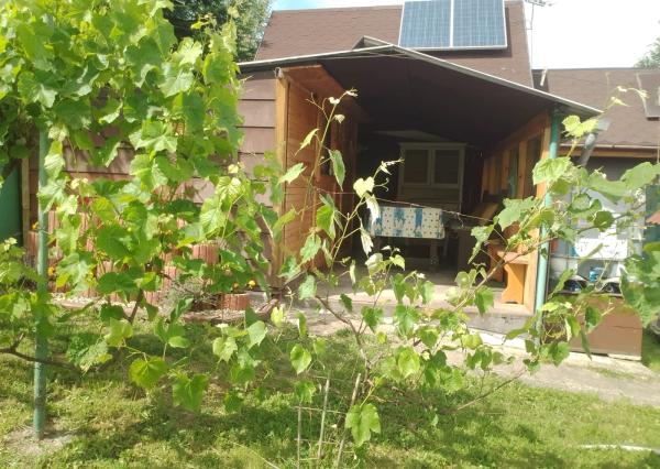 Exkluzívne Vám ponúkame na predaj drevenú chatku so záhradkou v tichom prostredí záhradkárskej oblasti Sečovce- Stašov .