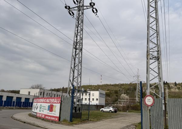 Priemyselný pozemok 2 500 m2 na Budovateľskej ul., Vranov n. T. na predaj