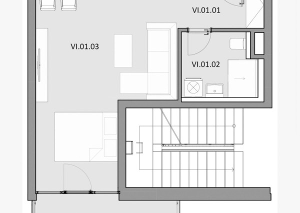 Rezidencia PODHRADOVÁ - priestranný 1i byt s balkónom