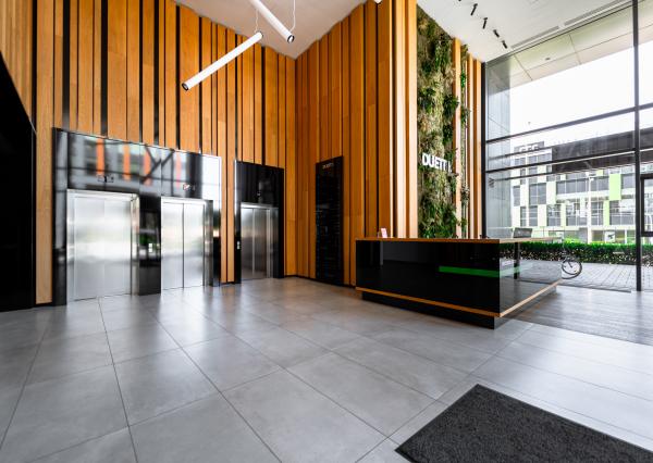 Moderný nebytový priestor open space o veľkosti 124,76 m2 v DUETT Business Residence na prenájom.