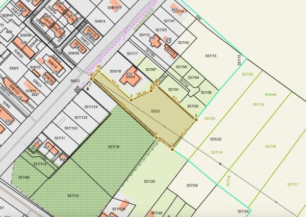 Na  predaj stavebný pozemok 4011 m2, Michal na Ostrove, okres Dunajská Streda