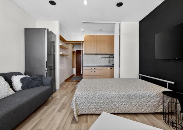 REZERVOVANÉ - Na predaj zrekonštruovaný a zariadený 1-izbový byt, 37,54 m2, Sekurisova ulica, Bratislava-Dúbravka